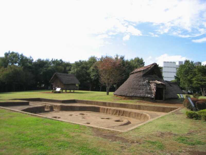 復元された古代住居