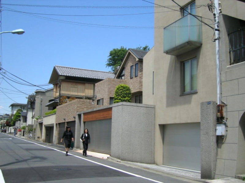 松涛周辺の住宅街