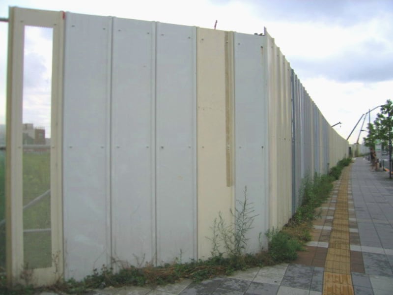 工事現場の塀