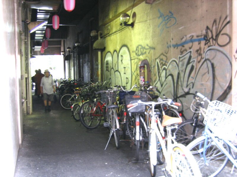放置自転車