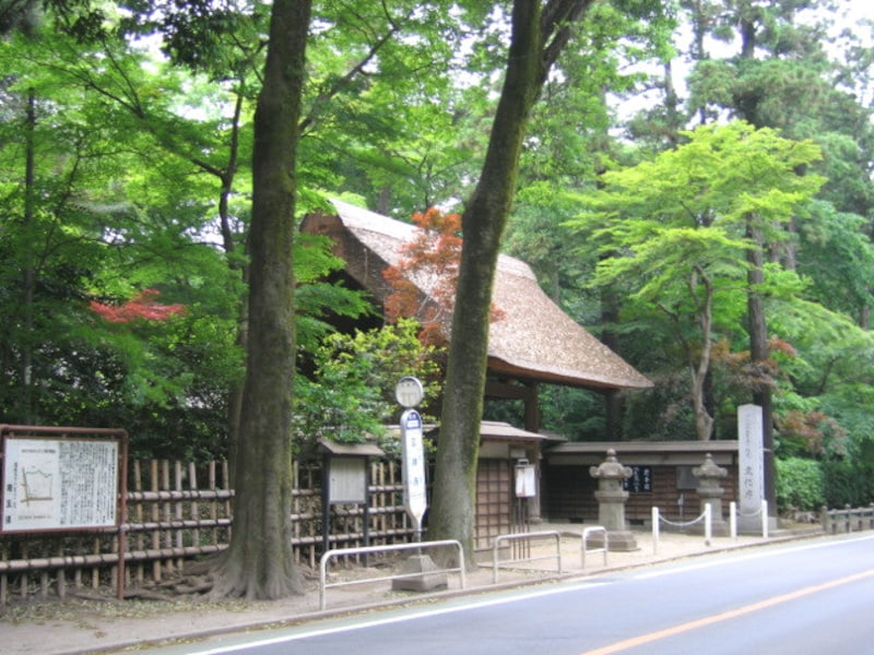 平林寺総門