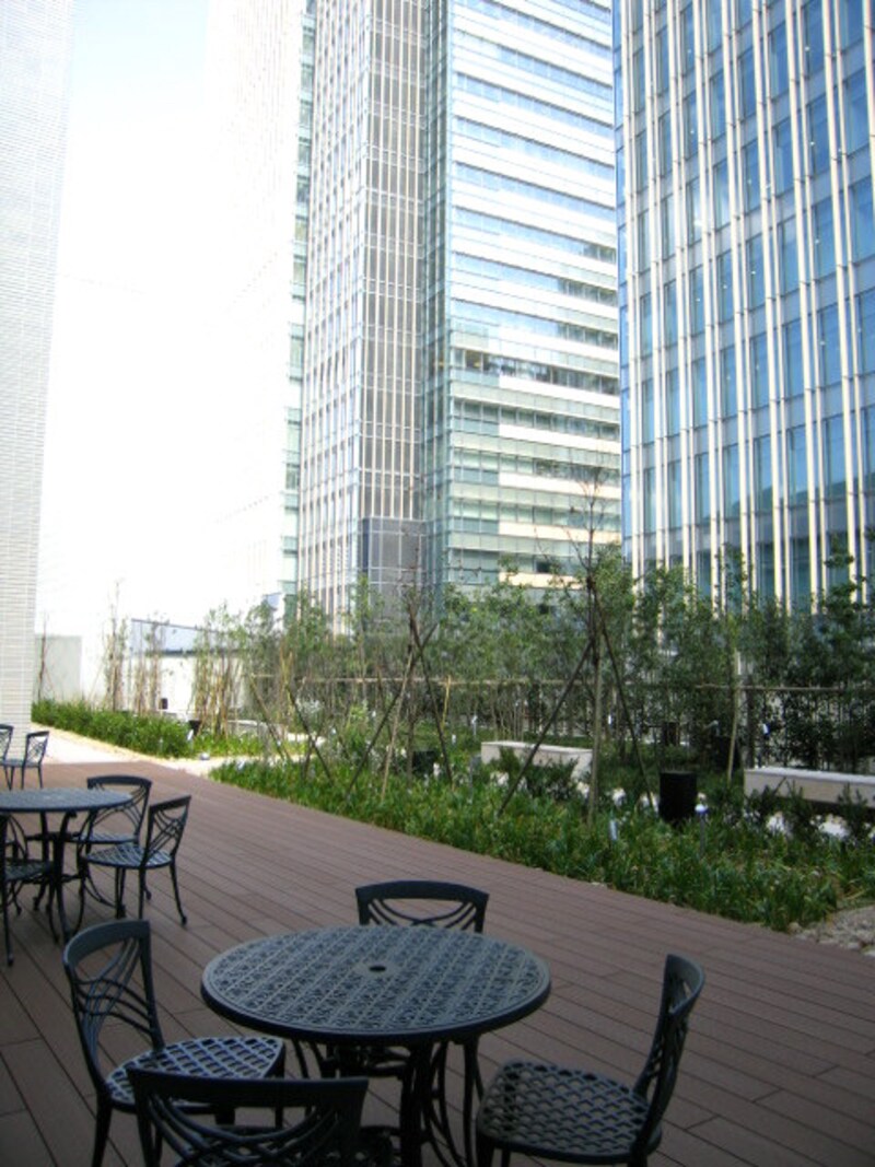 5階のルーフバルコニー