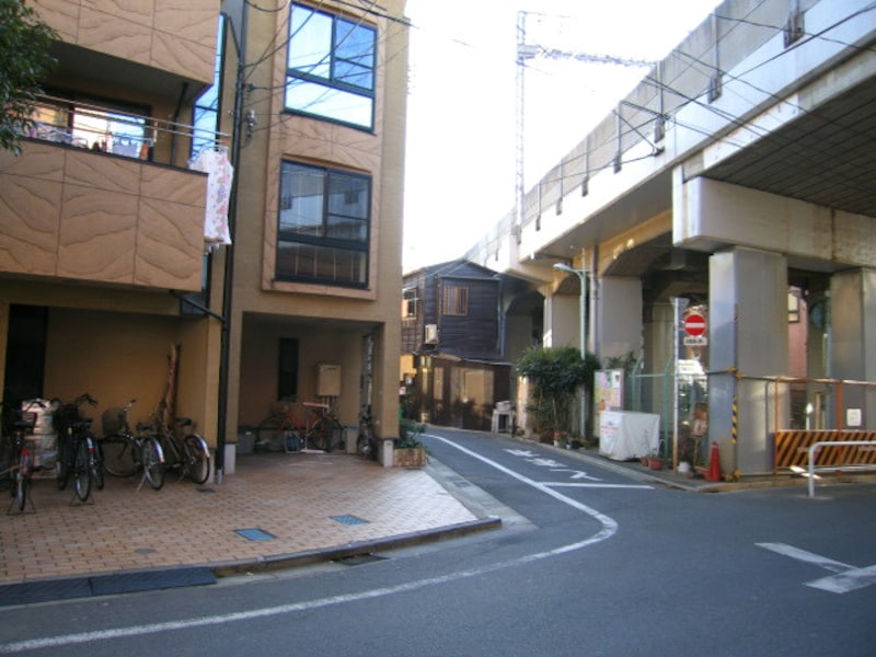 線路際でも住居専用地域