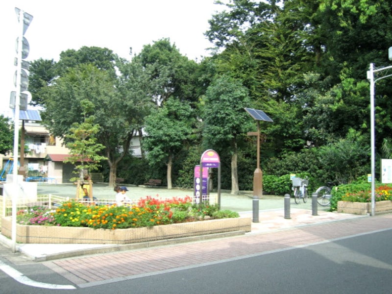 三鷹市の防災広場