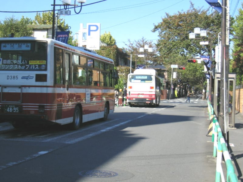 駅周辺のバス停