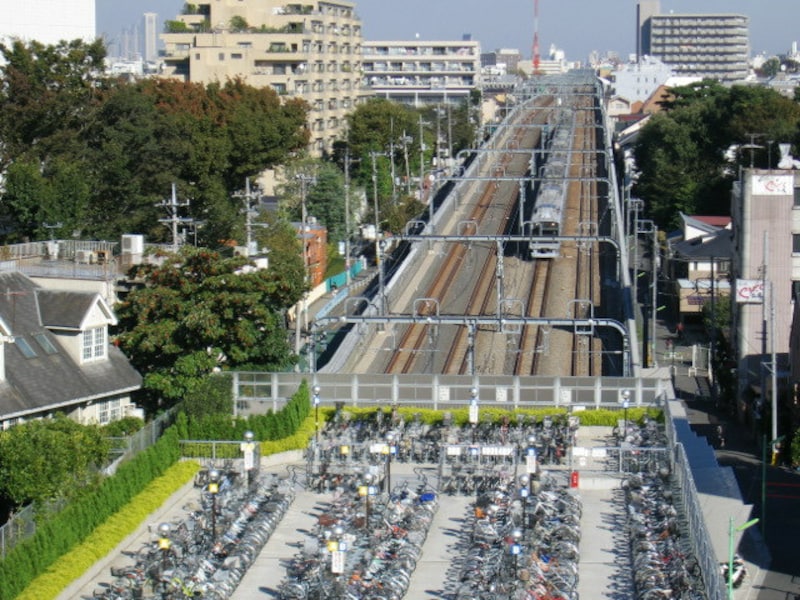 成城コルティから新宿方面