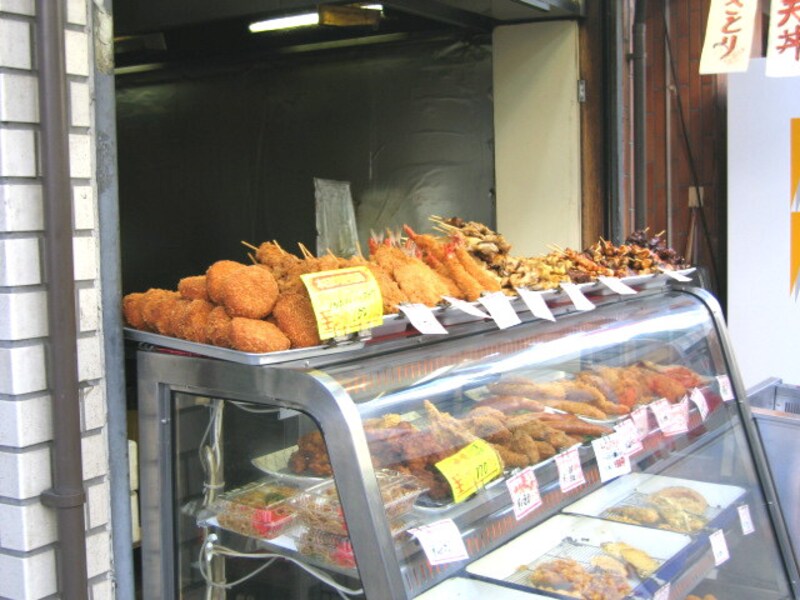 お惣菜屋さん店頭