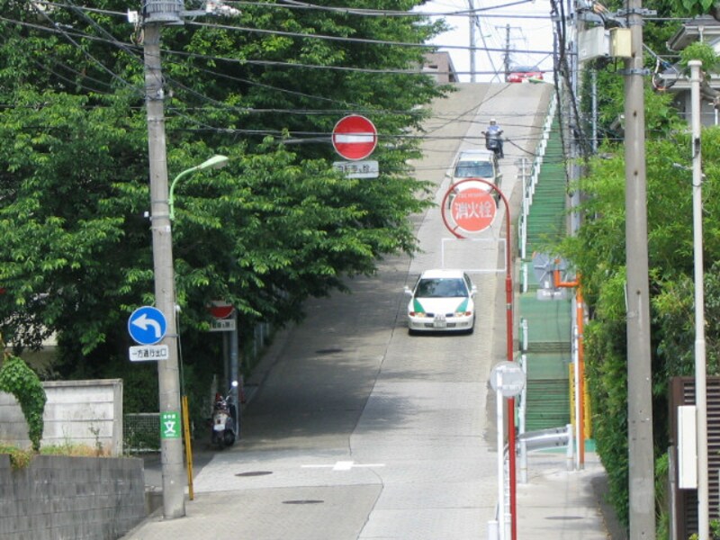 世田谷区の坂