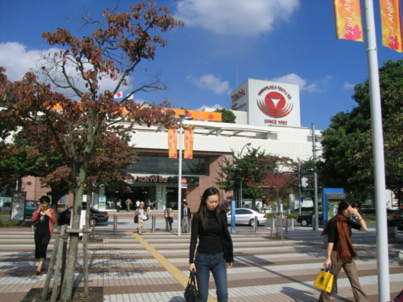 たまプラーザ駅前