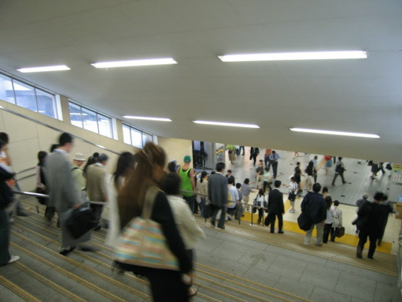 武蔵小杉の連絡通路