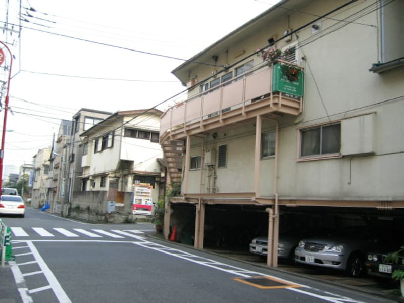 ガーデンプレイス裏手の住宅街