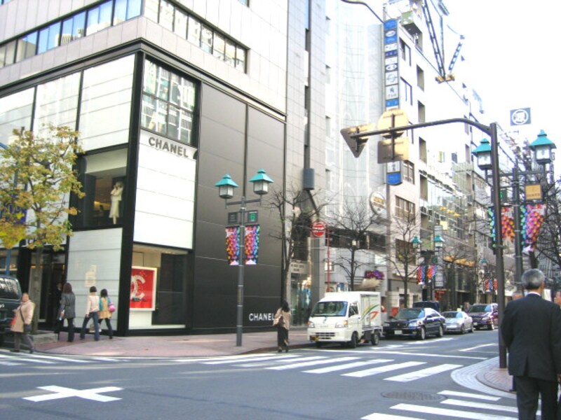 銀座のシャネルブティック