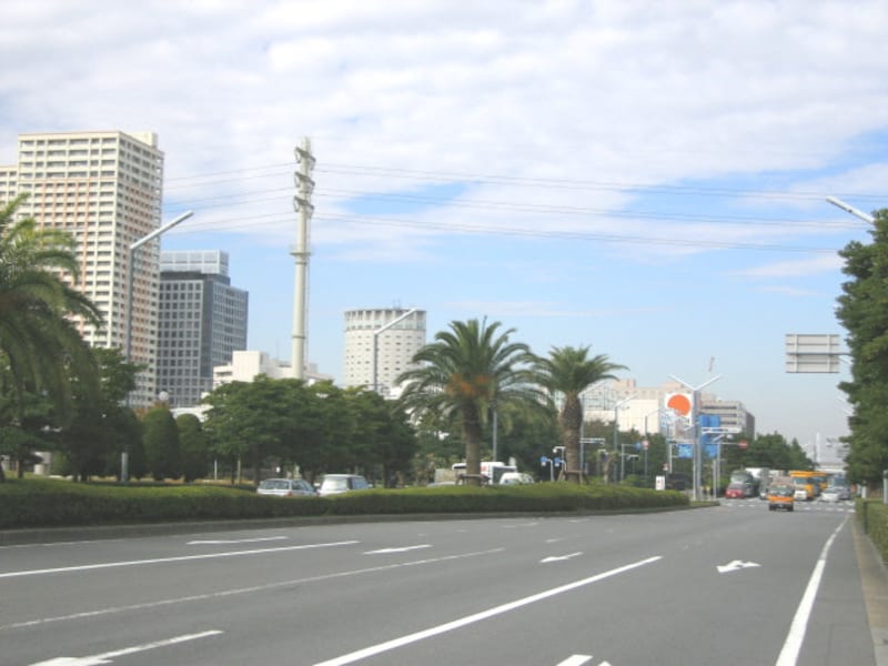 新浦安駅周辺の道路