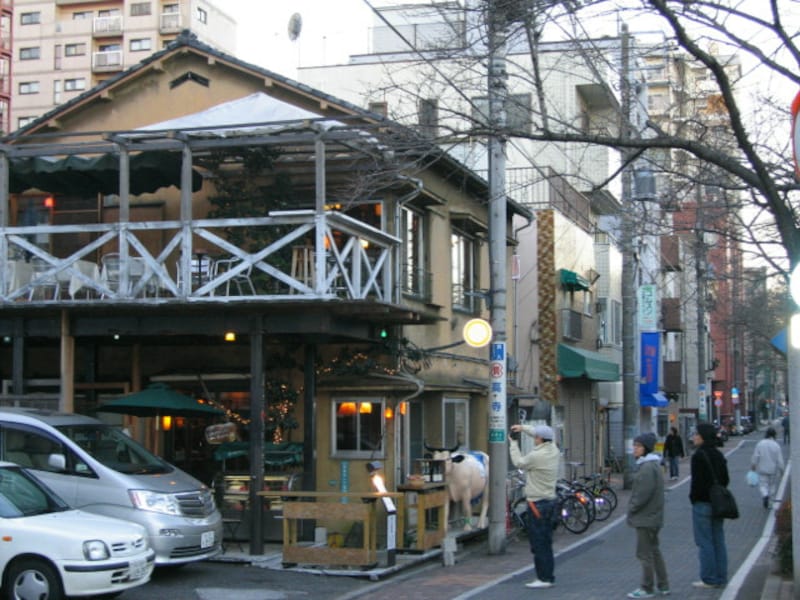 目黒川沿いの飲食店