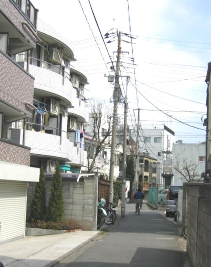 学芸大学駅周辺の住宅街
