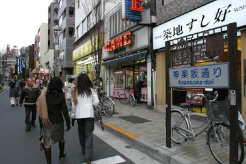 神楽坂街イメージ