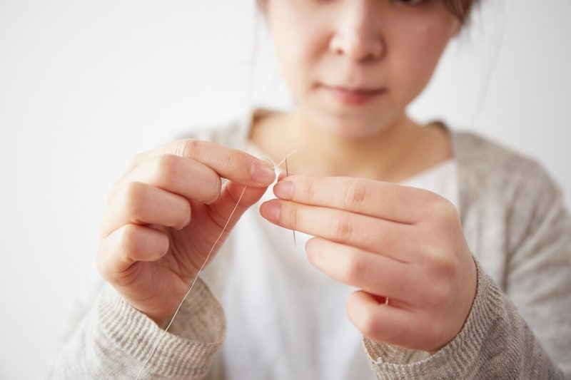 玉結びの簡単なやり方