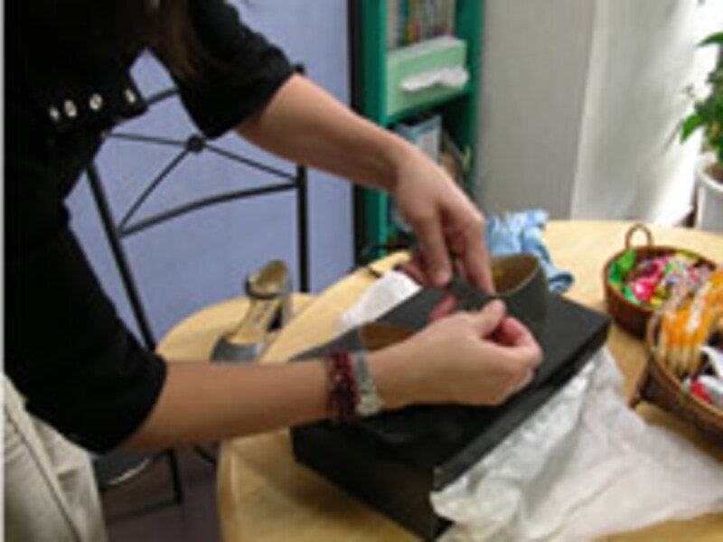 できるだけ靴を整えて