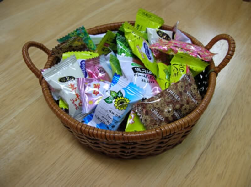 商品を横から撮影してみる。