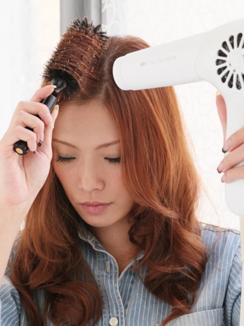 2. 毛流れを作る