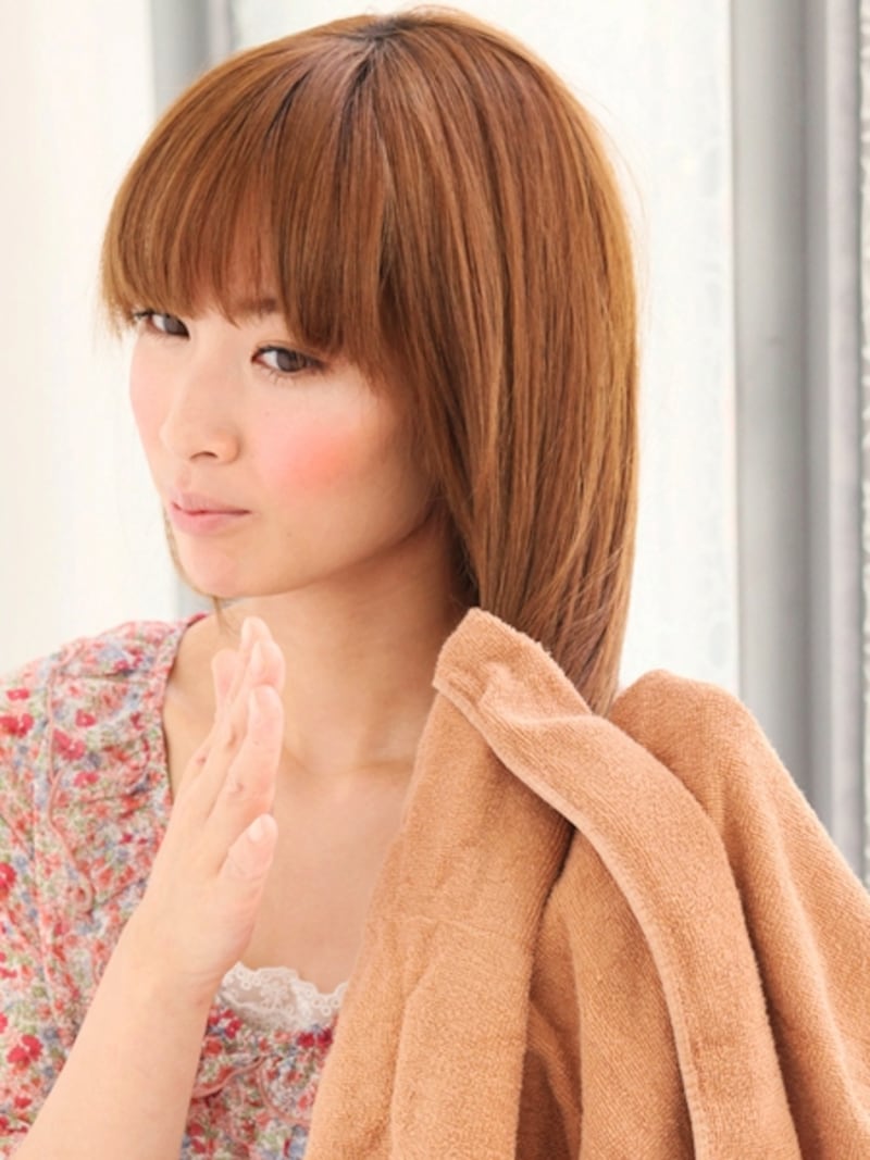 3. 叩いて水気を取る