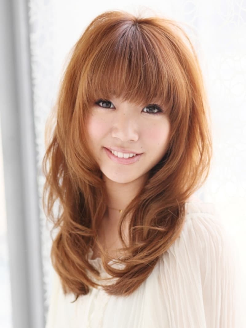 ストレートでもできるふんわりスタイル