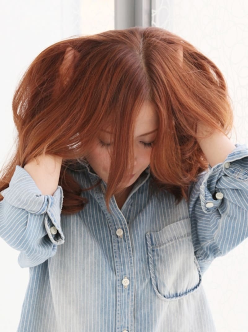 3.undefinedカールを崩す