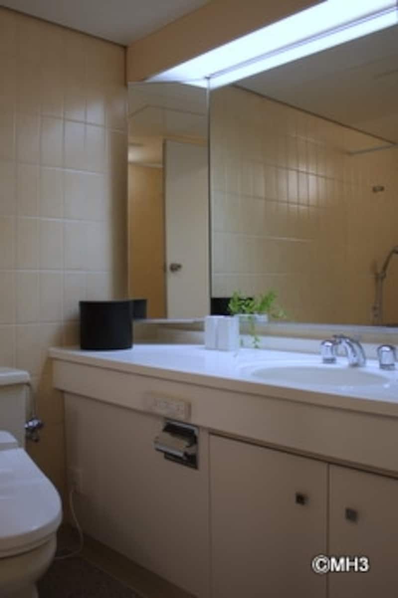 主寝室内の洗面バストイレ