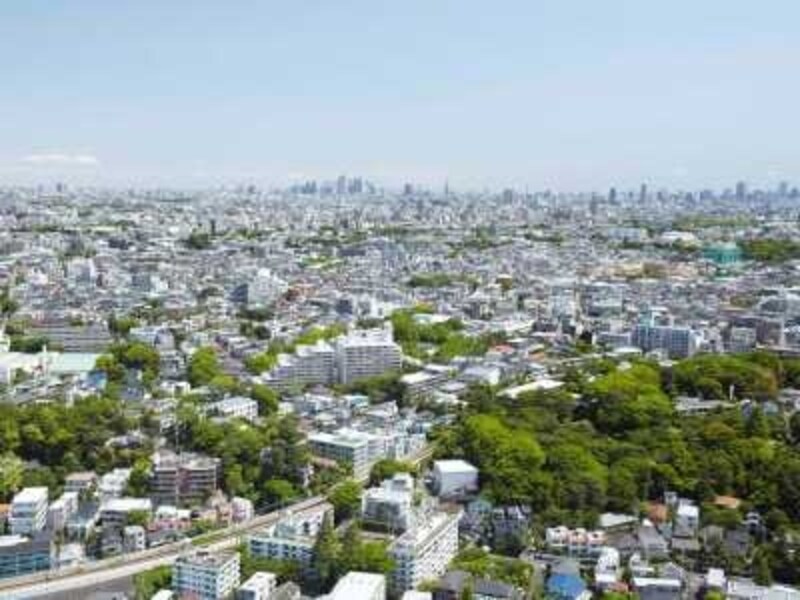 タワーイースト42階4204号室から北東方向への眺望写真