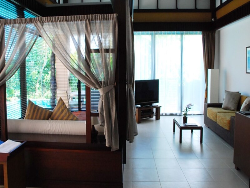 リビングのデイベッドスペース