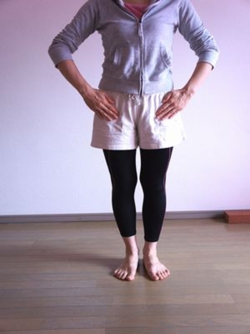 外側から内側に向って!