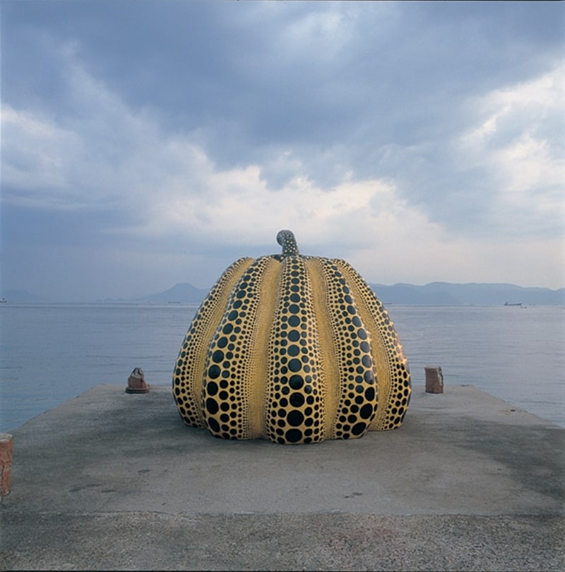 草間彌生 南瓜 写真:安斎重男