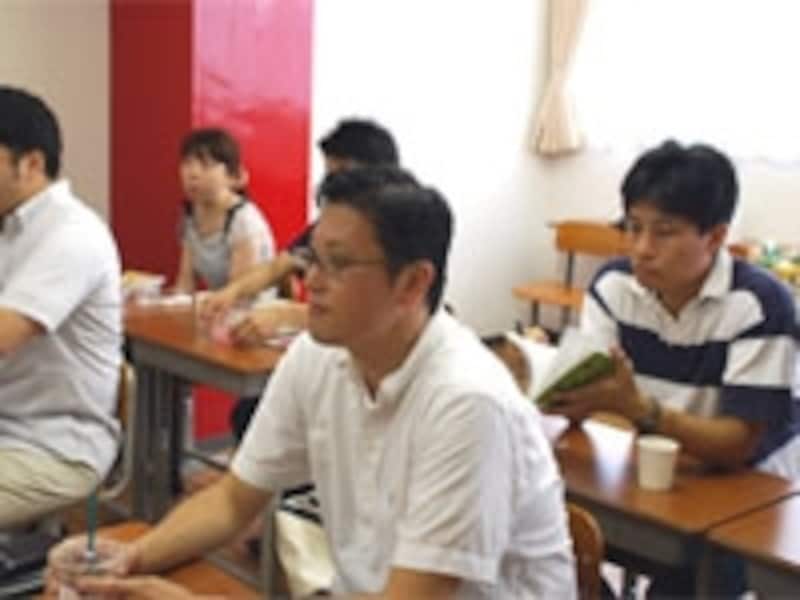 文房具朝食会。土橋さん