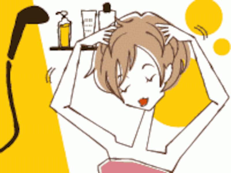 油分で脂を落とす! 頭皮クレンジング
