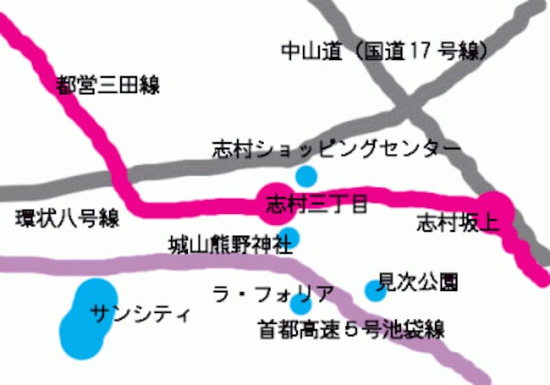 地域の概念図