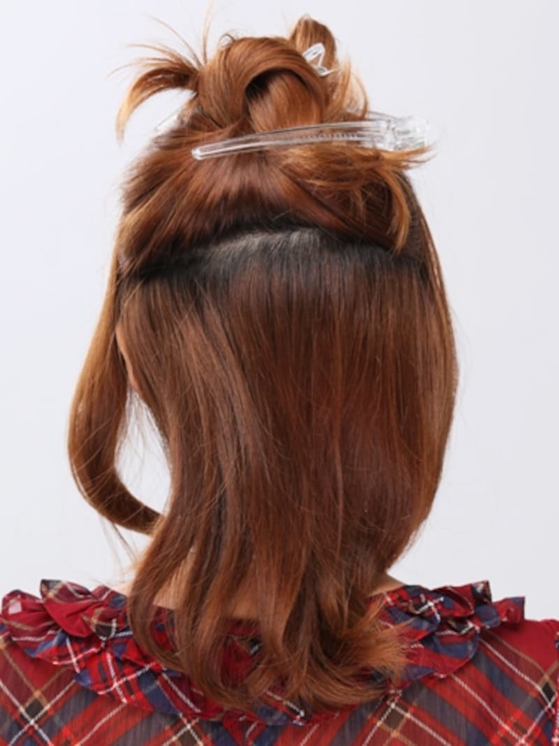 バックを上下にわける