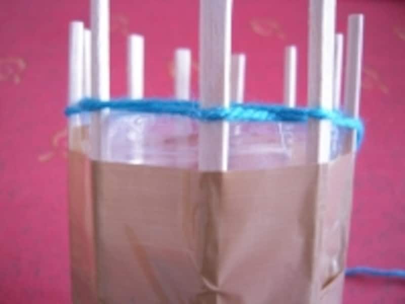 毛糸のシュシュ手順6