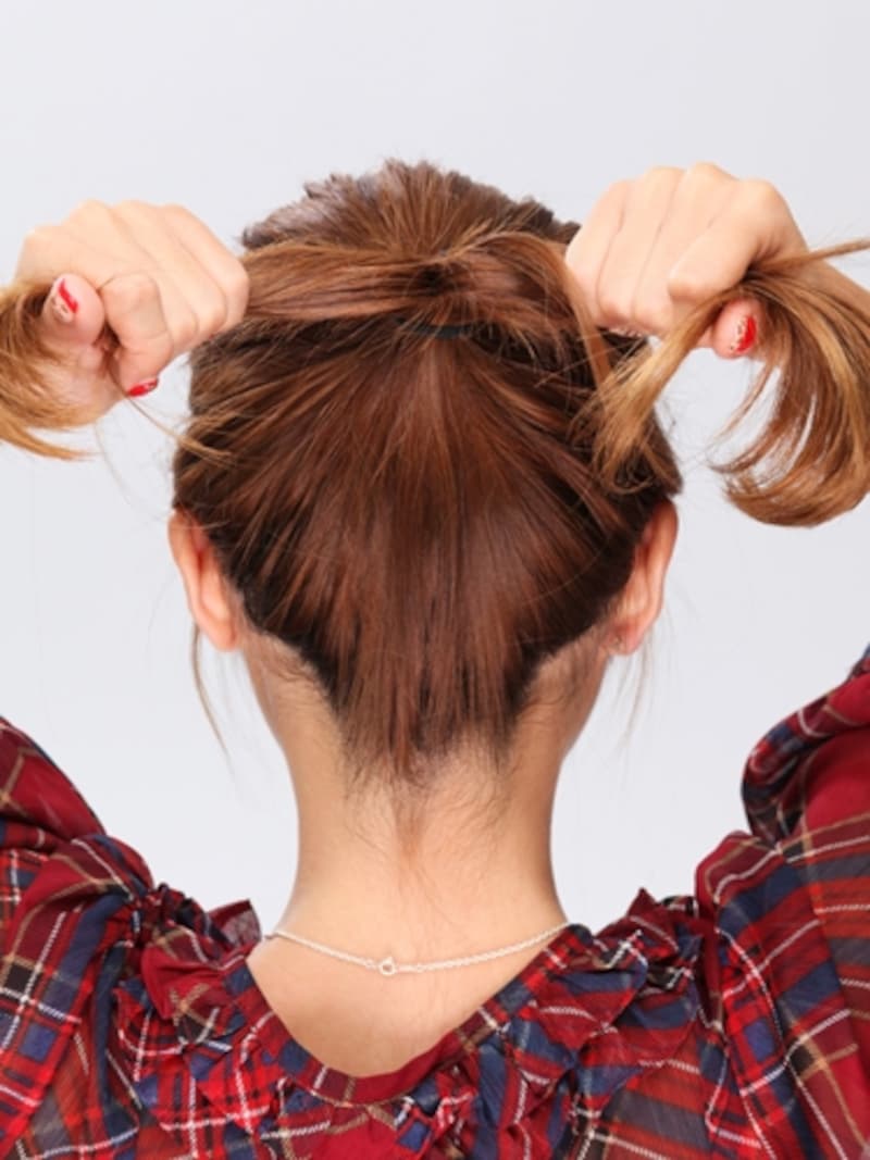 テンションをかけて