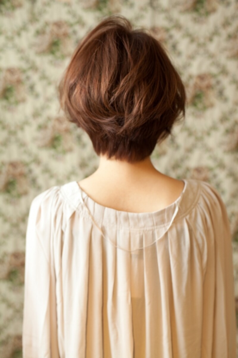 髪型undefinedショートundefined秋冬