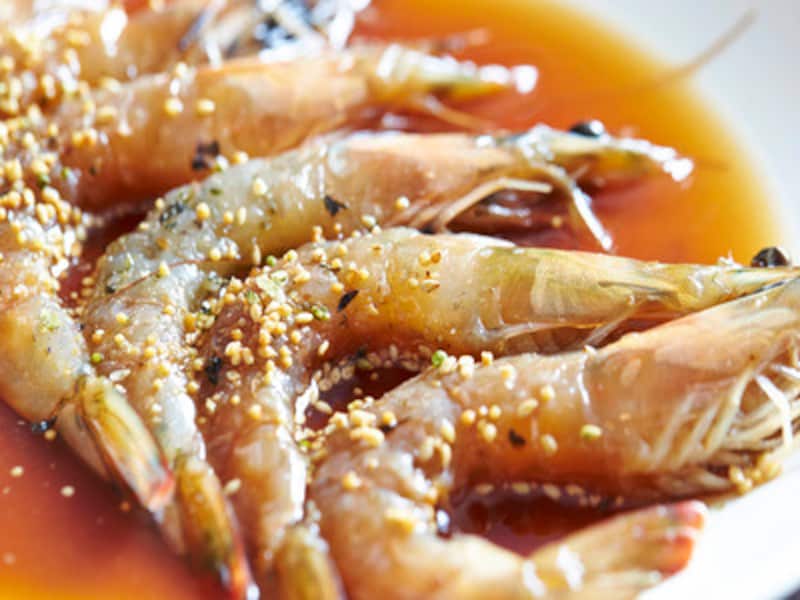 韓国の屋台で一杯