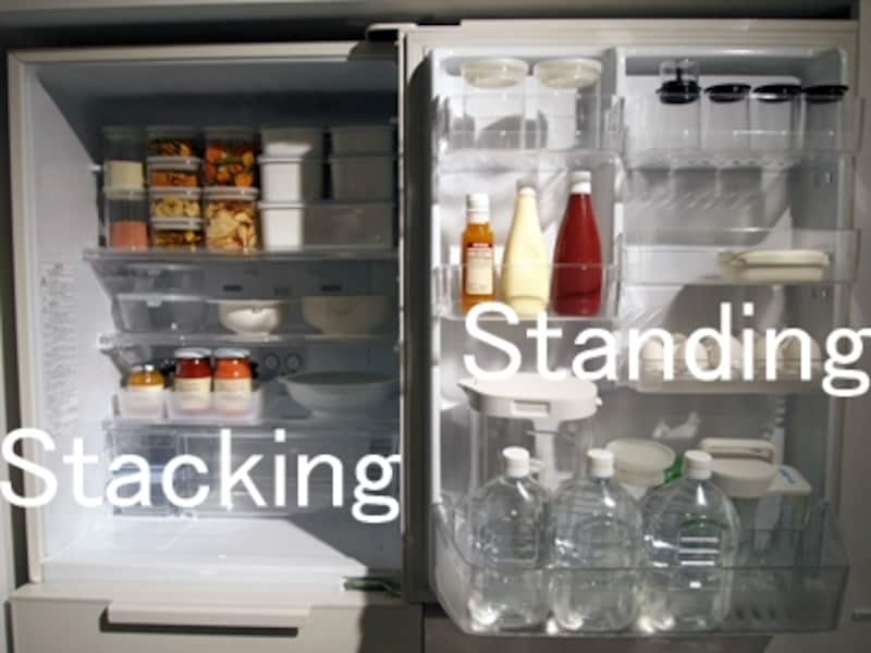冷蔵庫の整理収納法
