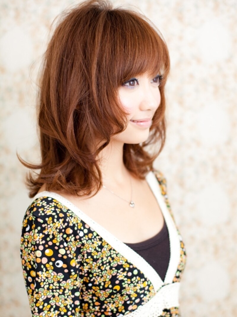 丸顔undefined似合うundefined前髪