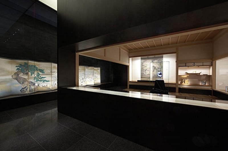 特別展示室「觀海庵」内観