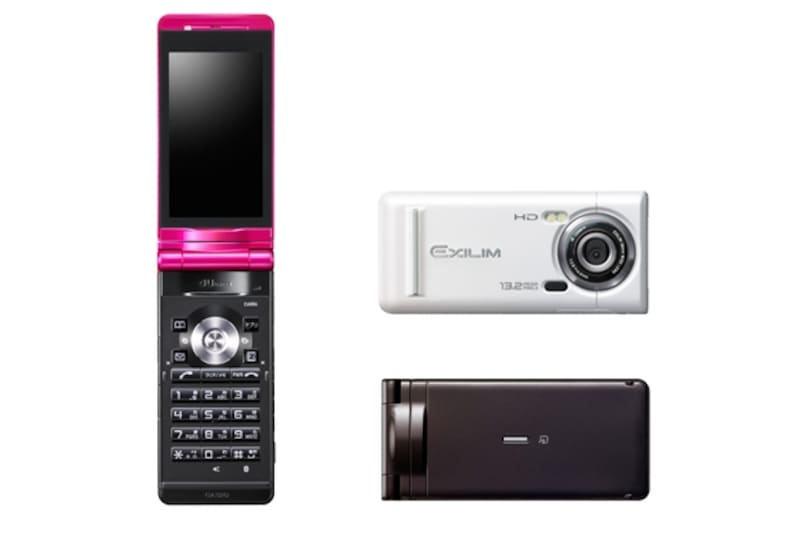 EXILIMケータイCA006。12月上旬以降発売予定