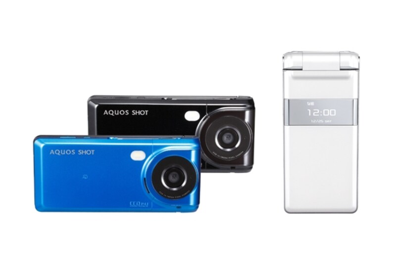 AQUOSショットSH010は14.1メガCCDを搭載。11月中旬以降発売予定
