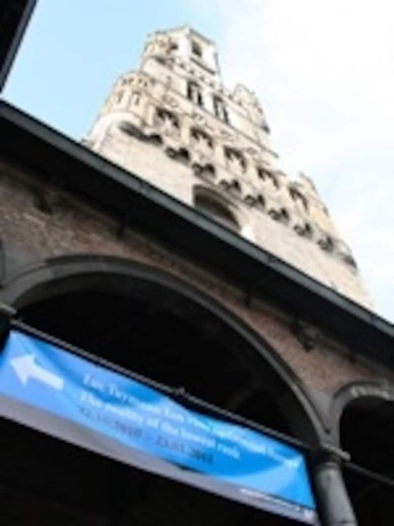 世界遺産の鐘楼内も会場のひとつ