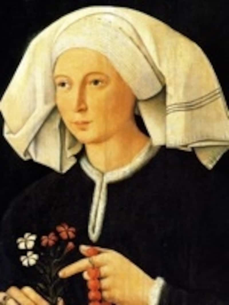 可憐な女性の佇まいが妙に心を打つ無名画家の作品? Museo Thyssen-Bornemisza Madrid