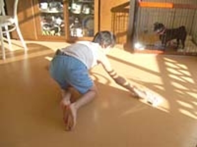 子どもを使って時短大そうじ