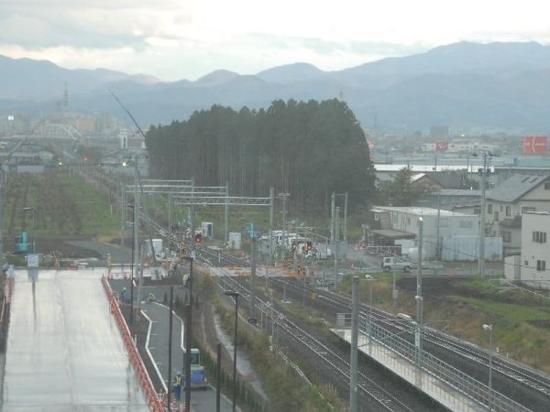 青森駅へは奥羽本線に乗換