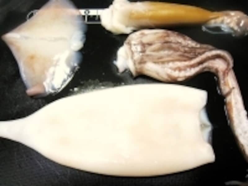 ワタが入ったまま保存しておくと傷みが早くなります